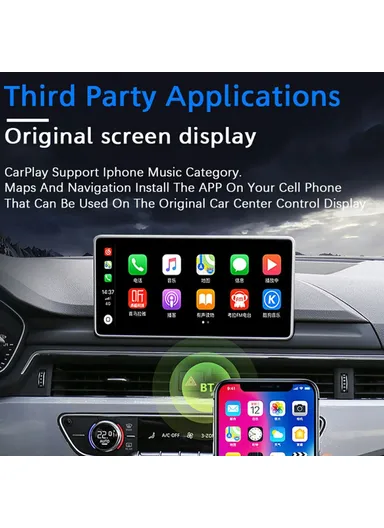 Carplay Android Auto Wired to Wireless Dongle Vehicle Smart Carplay Adapter BY960L