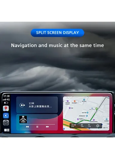 Carplay Android Auto Wired to Wireless Dongle Vehicle Smart Carplay Adapter BY960L