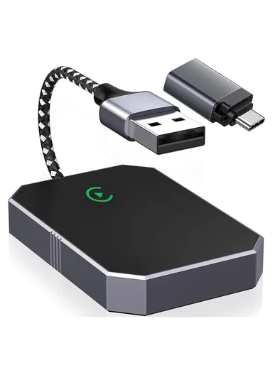 Carplay Android Auto Wired to Wireless Video Box Vehicle Smart Carplay Adapter BY960