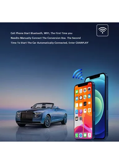 Carplay Android Auto Wired to Wireless Video Box Vehicle Smart Carplay Adapter BY960