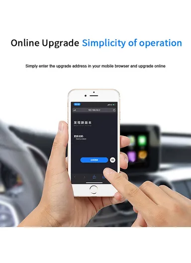 Carplay Android Auto Wired to Wireless Video Box Vehicle Smart Carplay Adapter BY960