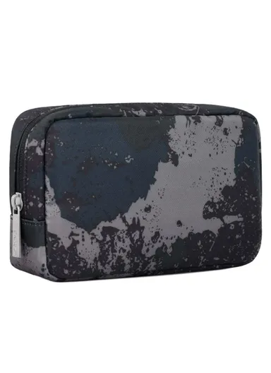 CANVASARTISAN Camouflage  Travel Cable Organizer Electronics Accessories Cases Storage Bag H7-S11 (L20 x W12 x H7)cm - Orange