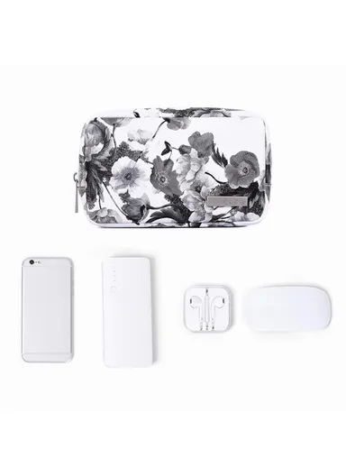 CANVASARTISAN Cable Organizer Electronics Accessories Cases Storage Bag G1-S11 (L20 x W12 x H7)cm