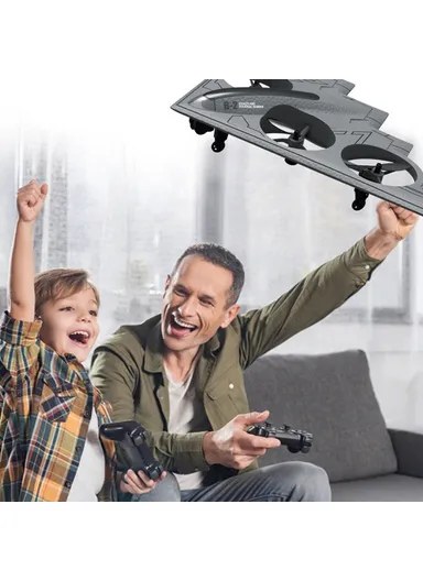 Children's Remote Control Aircraft B-2 Spirit Stealth Bomber Model 4CH Drone Fixed-wing Quadcopter Aircraft Toy 777-275