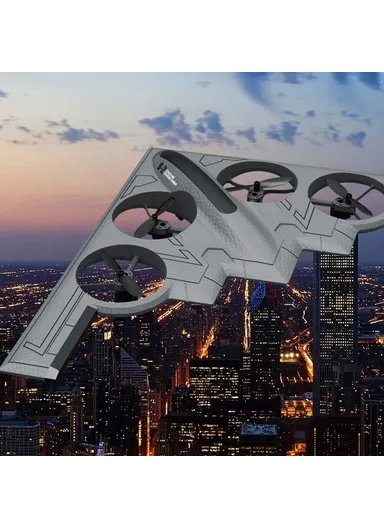 Children's Remote Control Aircraft B-2 Spirit Stealth Bomber Model 4CH Drone Fixed-wing Quadcopter Aircraft Toy 777-275
