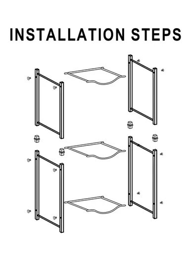 2-Tier 19L Water Gallons Rack, Sturdy Iron Water Bottles Holder with Extra Storage Shelf AX-1 - Grey