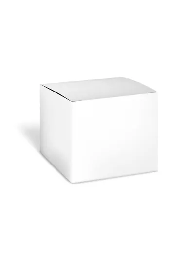 290ml Square Shape Glass Cup, Hot &amp; Cold Suitable Beverages (L6 x W6 x H8)cm - Gold