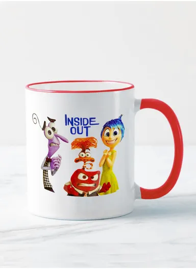 300ml Ceramic Mug Perfect For Coffee, Milk, Tea (D9 x H10)cm - Red