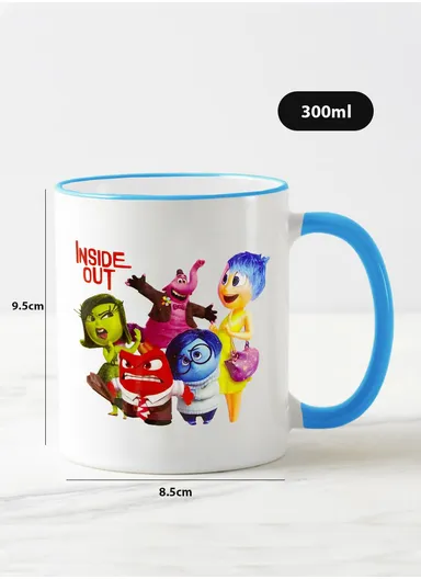 300ml Ceramic Mug Perfect For Coffee, Milk, Tea (D9 x H10)cm - Blue