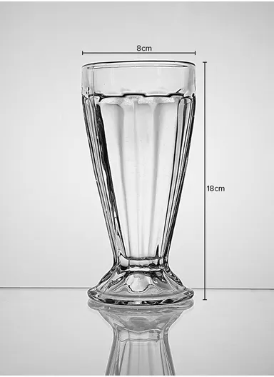 415ml 6 Pcs Glassware Drink Cups Set IC029 (D8 x H18)cm