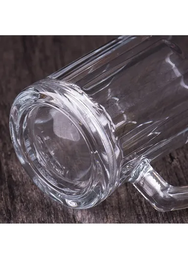 555ml 2-Pcs Elegant Hot &amp; Cold Beverages Glass Cups Set, Multi-Use Cocktail Glass Cup ZB119H