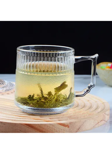 350ml Japanese Style Hot &amp; Cold Beverage Glass Cup CYB010-2