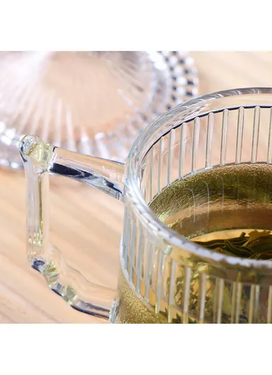 350ml Japanese Style Hot &amp; Cold Beverage Glass Cup CYB010-2