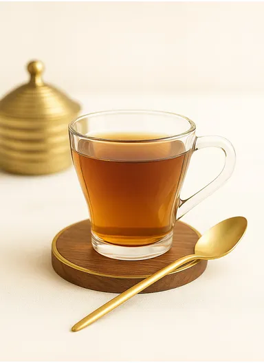 190ml 6-Pcs Glass Cup Set Heat-Resistant Glassware for Hot &amp; Cold Beverages