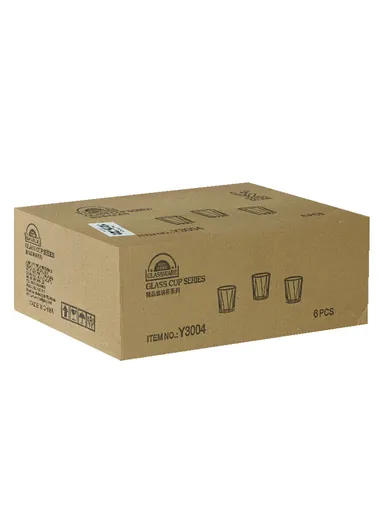 200ml 6-Pcs Elegant Various Beverages Glass Cups Set DM302