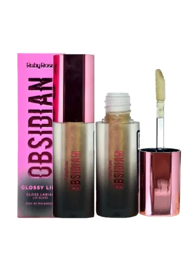 2.2ml Glossy Lips Sunstone Obsidian Malachite Ruby Rose HB-7200-1 - Number 1