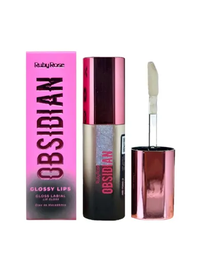 2.2ml Glossy Lips Sunstone Obsidian Moonstone Ruby Rose HB-7200-4 - Number 4