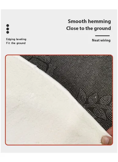 40x120cm Water Absorbent Non-Slip Polyester Microfiber Bath Door Mat - Style7