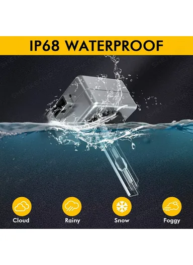 2-Pcs D3S Car Headlight 4300k High Brightness IP68 Waterproof Xenon Bulb HID Lamp