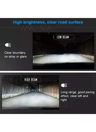 2-Pcs D3S Car Headlight 4300k High Brightness IP68 Waterproof Xenon Bulb HID Lamp