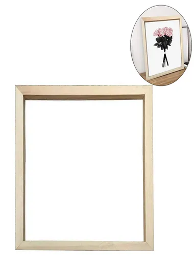 40x40cm Solid Pine Wood Canvas Frames for Oil Paintings Poster Prints DIY Picture Inner Frame