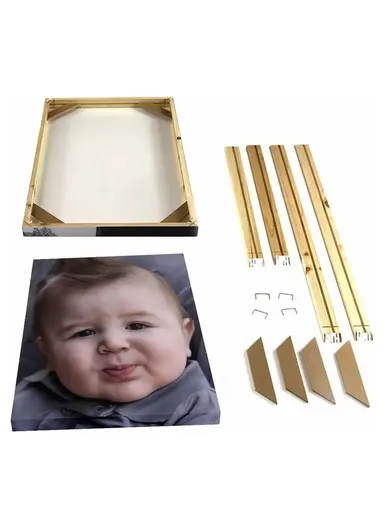 40x50cm Wooden Canvas Stretcher Bars Frame Kit DIY Solid Wood Oil Painting Poster Frame