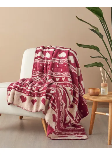 romantic memories Acrylic TV Blanket 130x170 cm Cherry