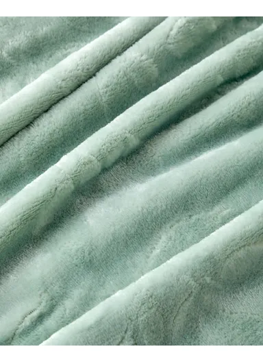 Ramona Jacquard Supersoft TV Blanket 120x160 cm Sage Green