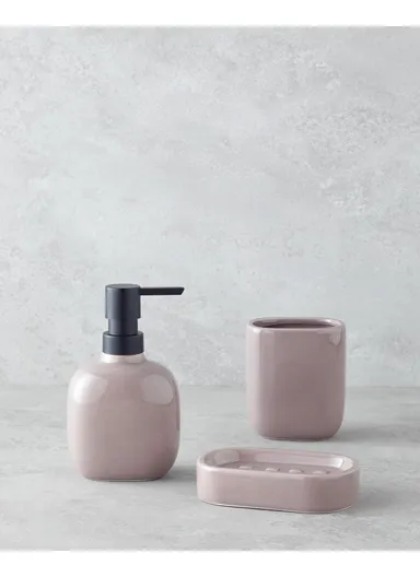 Alesta Bathroom Set Brown