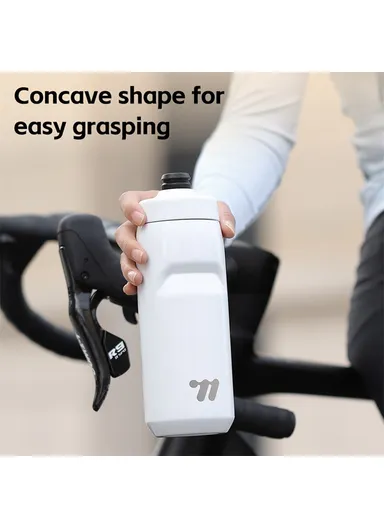 550ml Insulated Water Bottle Sports, Sport Activity Stainless Steel Water Bottle YP0721053 (D7.5 x H22.5)cm - Black