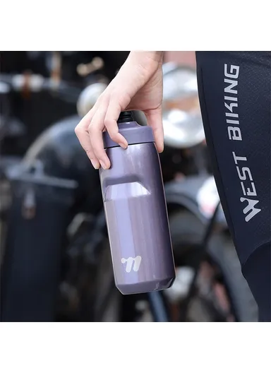 550ml Insulated Water Bottle Sports, Sport Activity Stainless Steel Water Bottle YP0721053 (D7.5 x H22.5)cm - Black