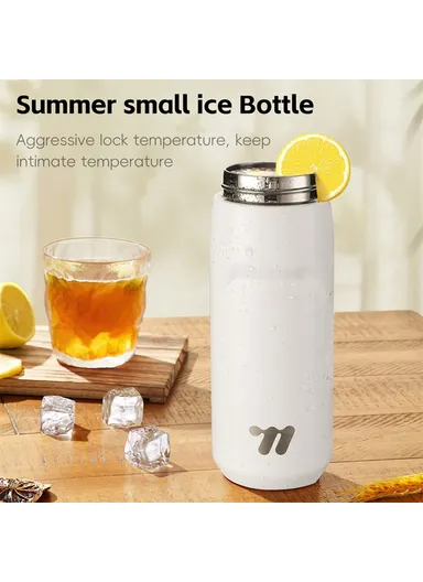 550ml Insulated Water Bottle Sports, Sport Activity Stainless Steel Water Bottle YP0721053 (D7.5 x H22.5)cm - Black