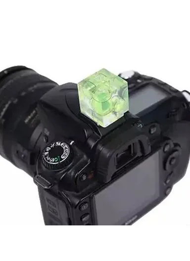 Camera Hot Shoe 3D Level Balancing Bead for SLR Camera Hot Shoe Bubble Level H02 