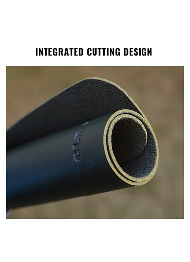 CLS 27.5x19cm Outdoor Camping Table PU Leather Mat Anti-dirt Picnic Tablecloth - Army Green