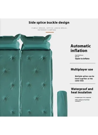 Self-Inflating Sleeping Pad Camping Mattress Sleeping Mat for Camping Hiking ZC-9#25 - Camouflage