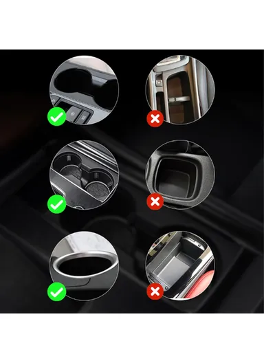 4-inch Car Cup Holder Mount Fan SUV Truck Van Cooling Fan with Drink Insulation Cup Holder Function CARFU - 5V USB Plug