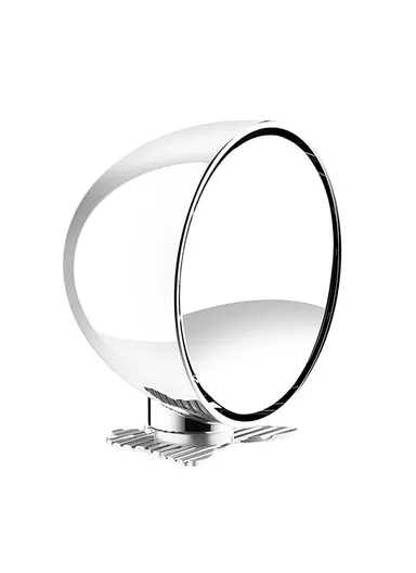 6.5cm 360 Degree Car Blind Spot Mirror, Safety Driving Wide Angle Adjustable Clear Rearview Mirror 044 - White