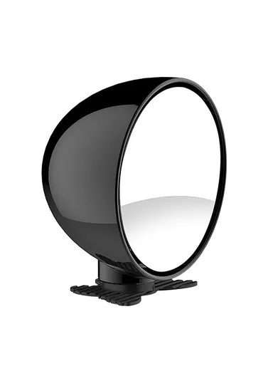 6.5cm 360 Degree Car Blind Spot Mirror, Safety Driving Wide Angle Adjustable Clear Rearview Mirror 044 - Black