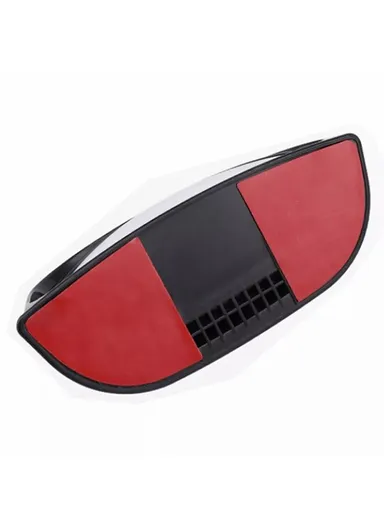 Car Side Wide Angle Blind Spot Mirror, Exterior Rearview Mirror for Rear Seat Passengers (L12.6 x W4.7)cm
