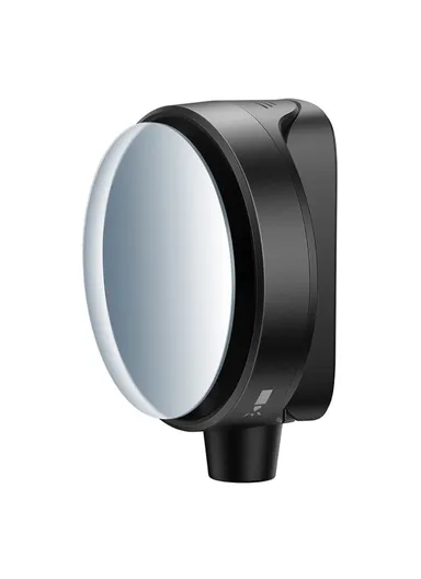 1-Pc SafeRide Series Backseat Rearview Mirror with Safety Hammer Wide Viewing Angle Rear View Mirror - Black