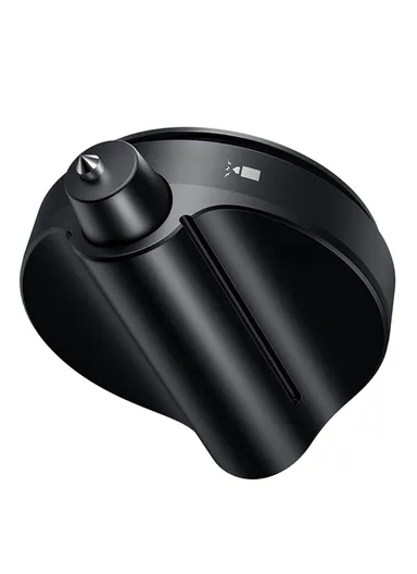 1-Pc SafeRide Series Backseat Rearview Mirror with Safety Hammer Wide Viewing Angle Rear View Mirror - Black