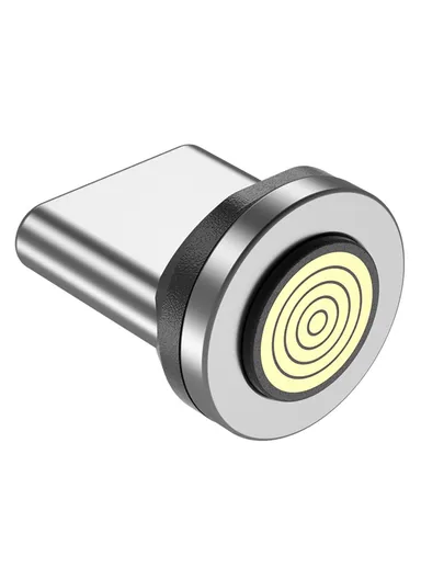 2m 540° Rotating USB-C to USB-C PD60W 9-Pin Magnetic Charging &amp; Data Cable, Nylon Braided Data Cable Charging Cable E9 - Black