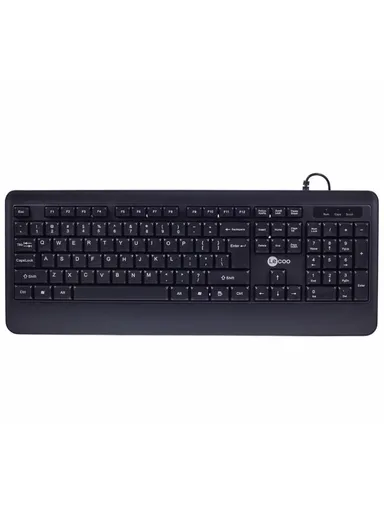 Wired USB 104 Keys Keyboard &amp; 1600 DPI Mouse Combo, Multifunctional Keyboard Set LECOO CM104 