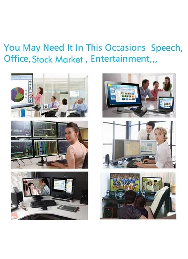 USB 3.0 Hub Fast Charging Gigabit Ethernet, Dual Display Video Dock with DVI / HD WL-UG39DK3 (L12.6 x W10.5 x H6.5)cm - EU Plug