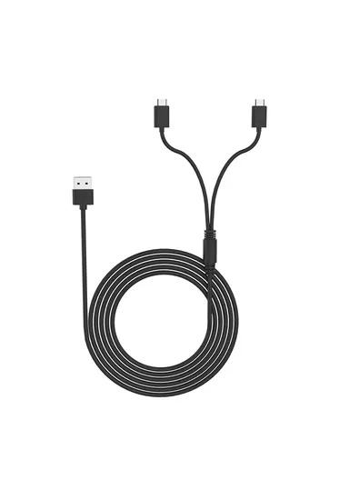 3M Type-C Double-head Split Charging Cable for PS5 / Xbox Series X / Nintendo Switch Controller