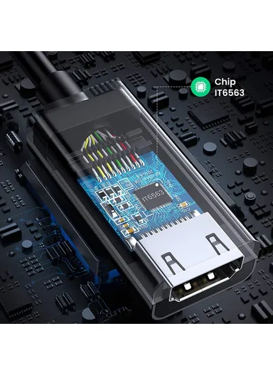 HD 1080P DisplayPort DP to HDMI Adapter Audio Video Converter 40362