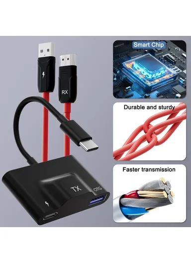 HD Wireless Transmitter Receiver Screen Mirror Projection Adapter THT-020-8+