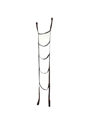 200kg Load Outdoor Climbing Ladder, High Strength Polyester Webbing Rope Ladder Single Row Climbing Ladder (L210 x W35)cm