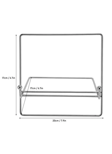 30cm Sunset Wall Clock with Bracket Silent Non-Ticking Gradient Glass Clocks for Home - Blue