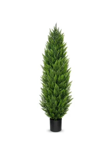 180cm Artificial Pine Tree Plastic Simulation Potted Plant Hotel Living Room Floor Decoration